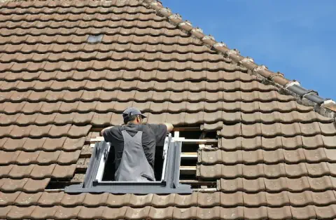 Pose de velux - Le Béage